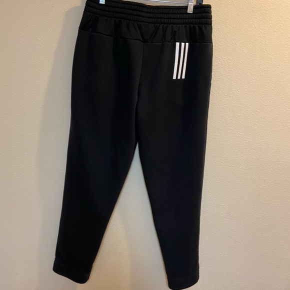 adidas Pants Adidas Black Sweatpants Large Cotton Polyester Poshmark